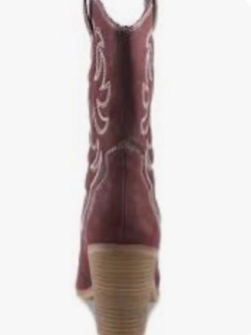NWOT The Pioneer Woman Brown Western Mid-Calf Heeled Boot - Picture 2 of 4